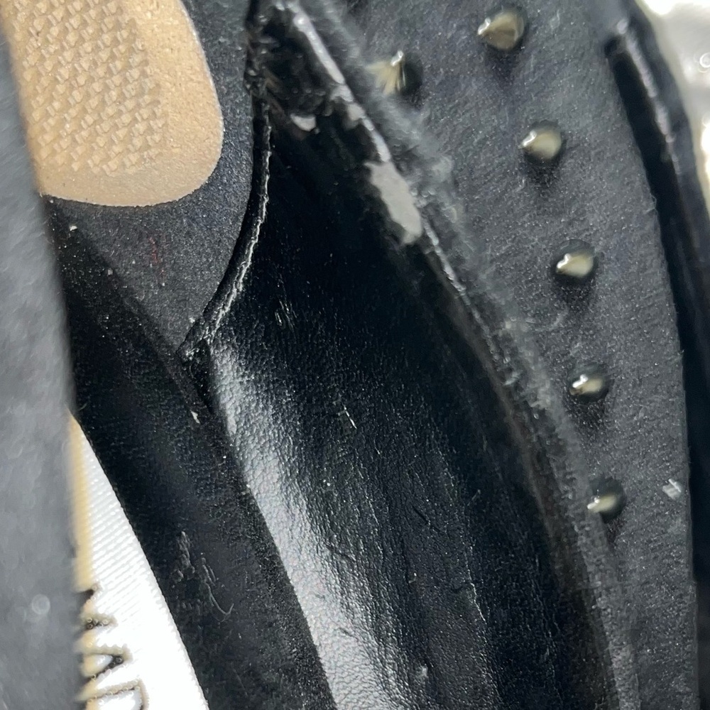 Steve Madden Women’s Daisie Studded Spiked Suede Pointed Toe Size 7.5M, Black - Picture 6 of 13